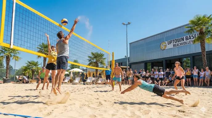 Beachvolleyball Felder